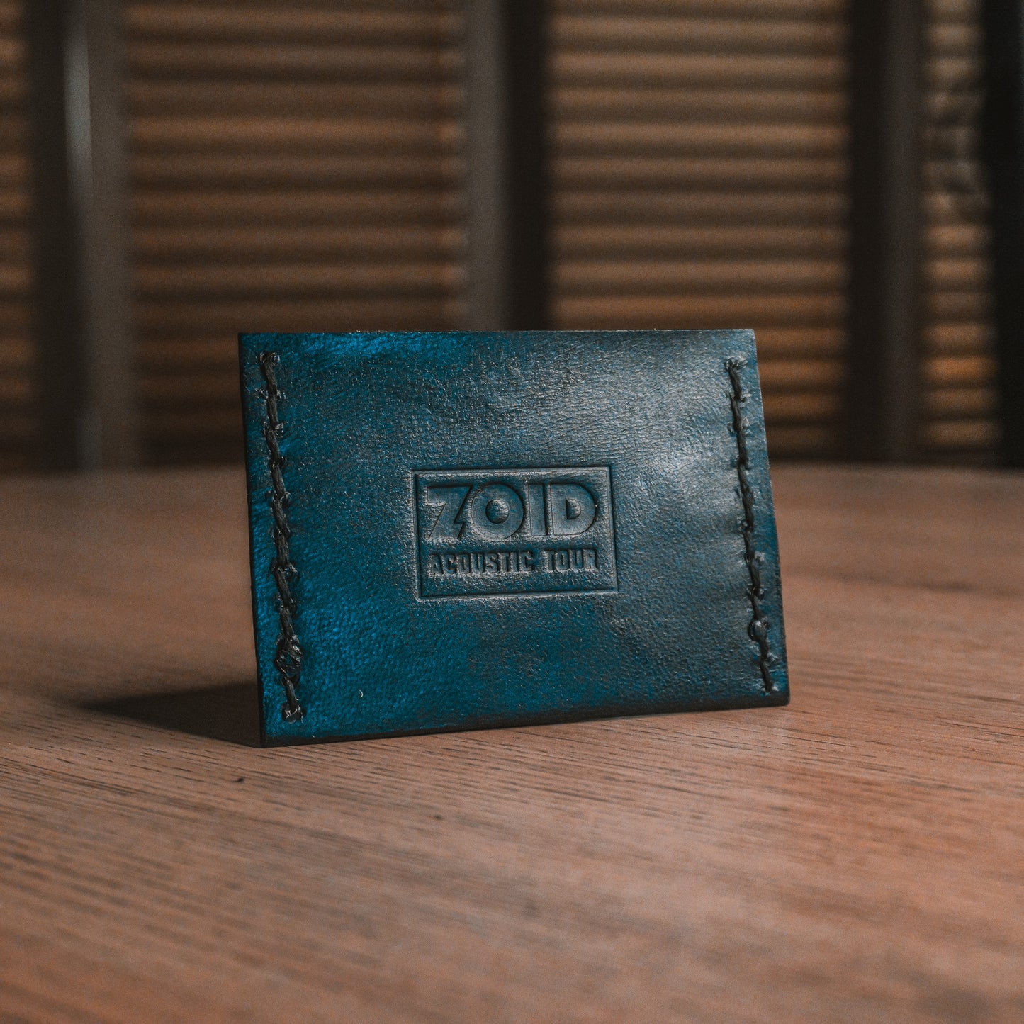 Leather card holder