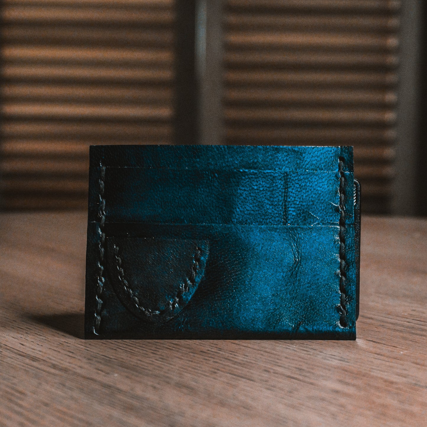 Leather card holder